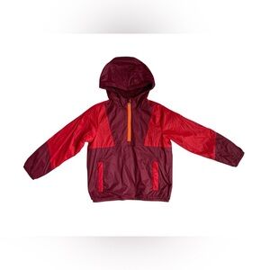 NWOT Lands End Pull Over Fleece Lined Windbreaker Small (8)